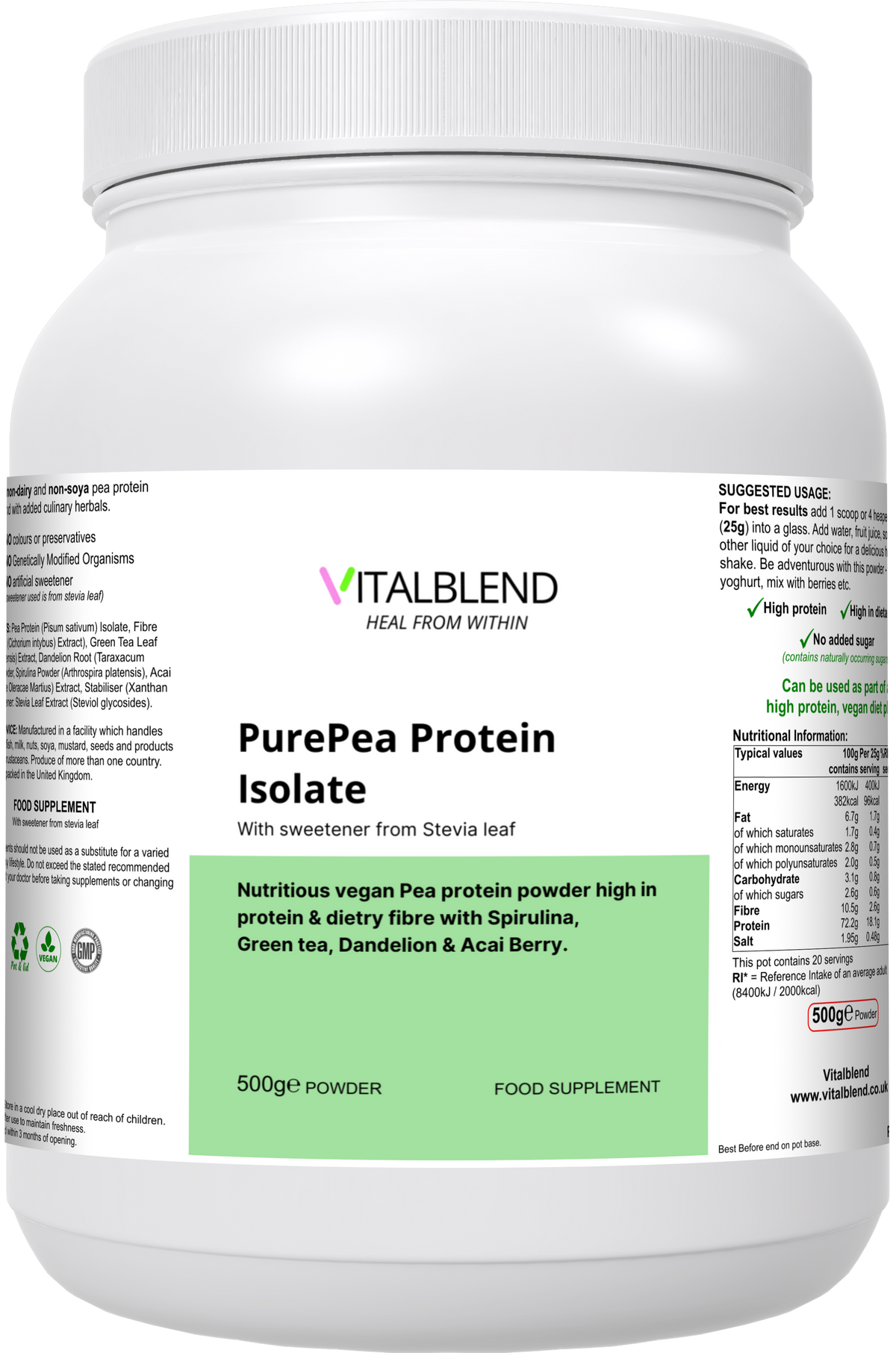 PurePea Protein Isolate