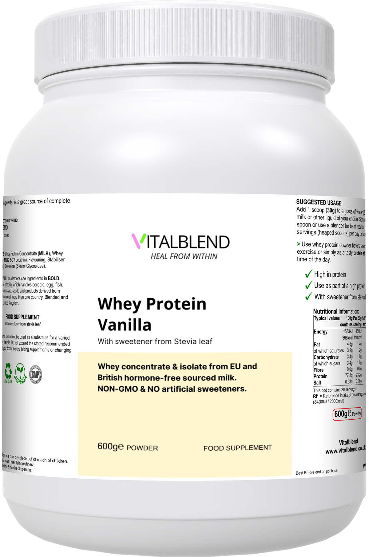 Whey Protein Vanilla